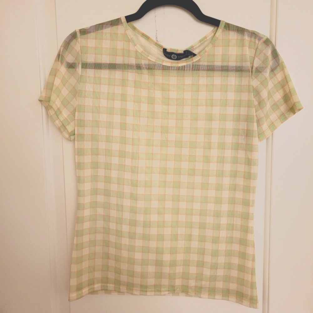 Daisy mesh top size XL